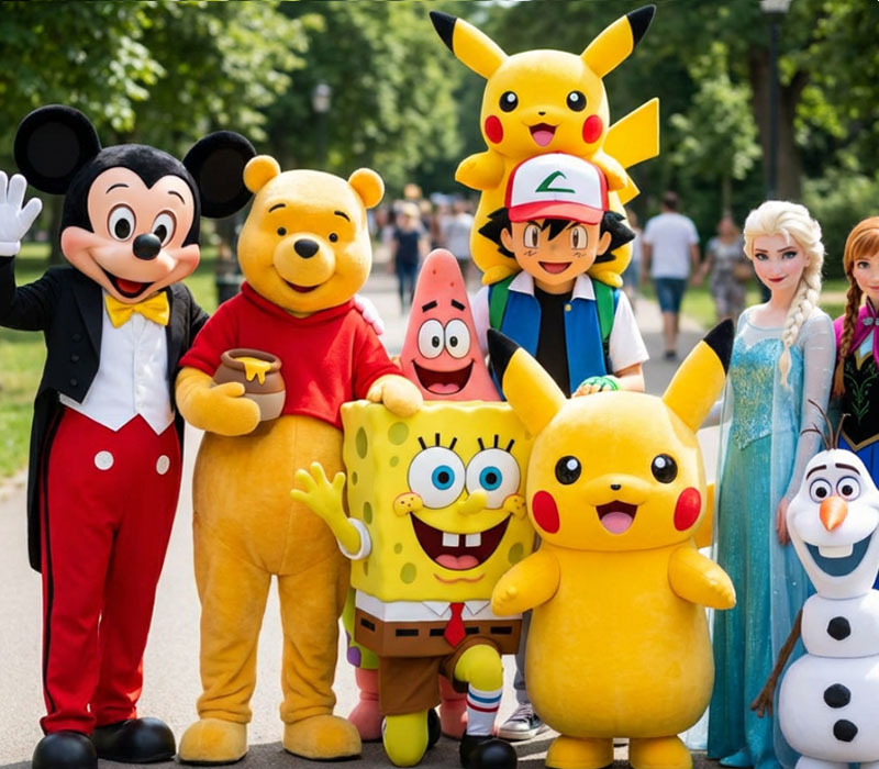 Postacie z bajek dla dzieci